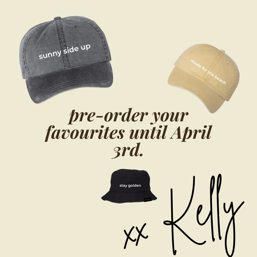 Spring/Summer Merch - BRONZED BY B - Hats