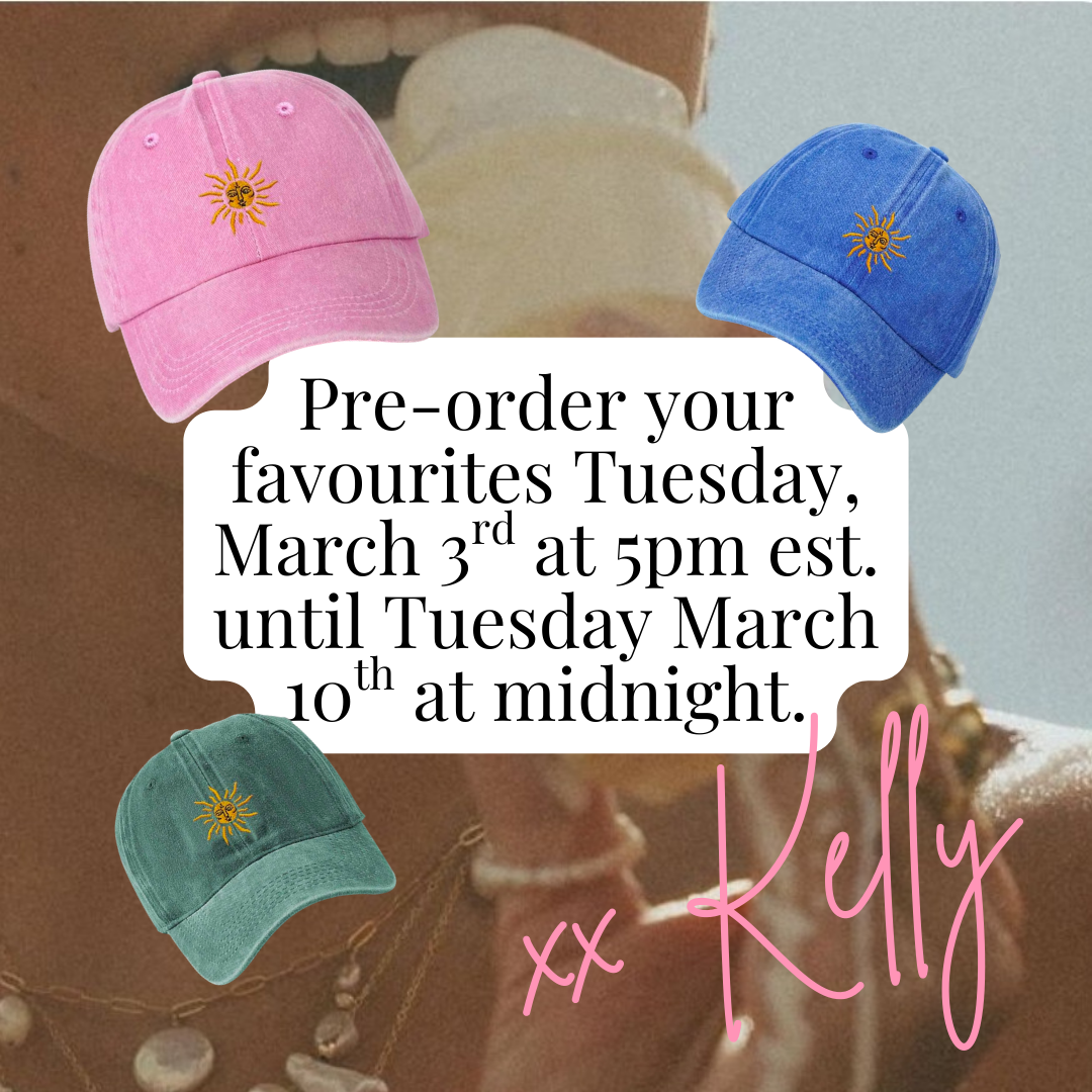 Spring/Summer Merch - BRONZED BY B - Hats
