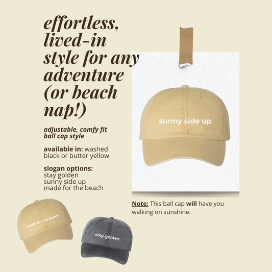 Spring/Summer Merch - BRONZED BY B - Hats